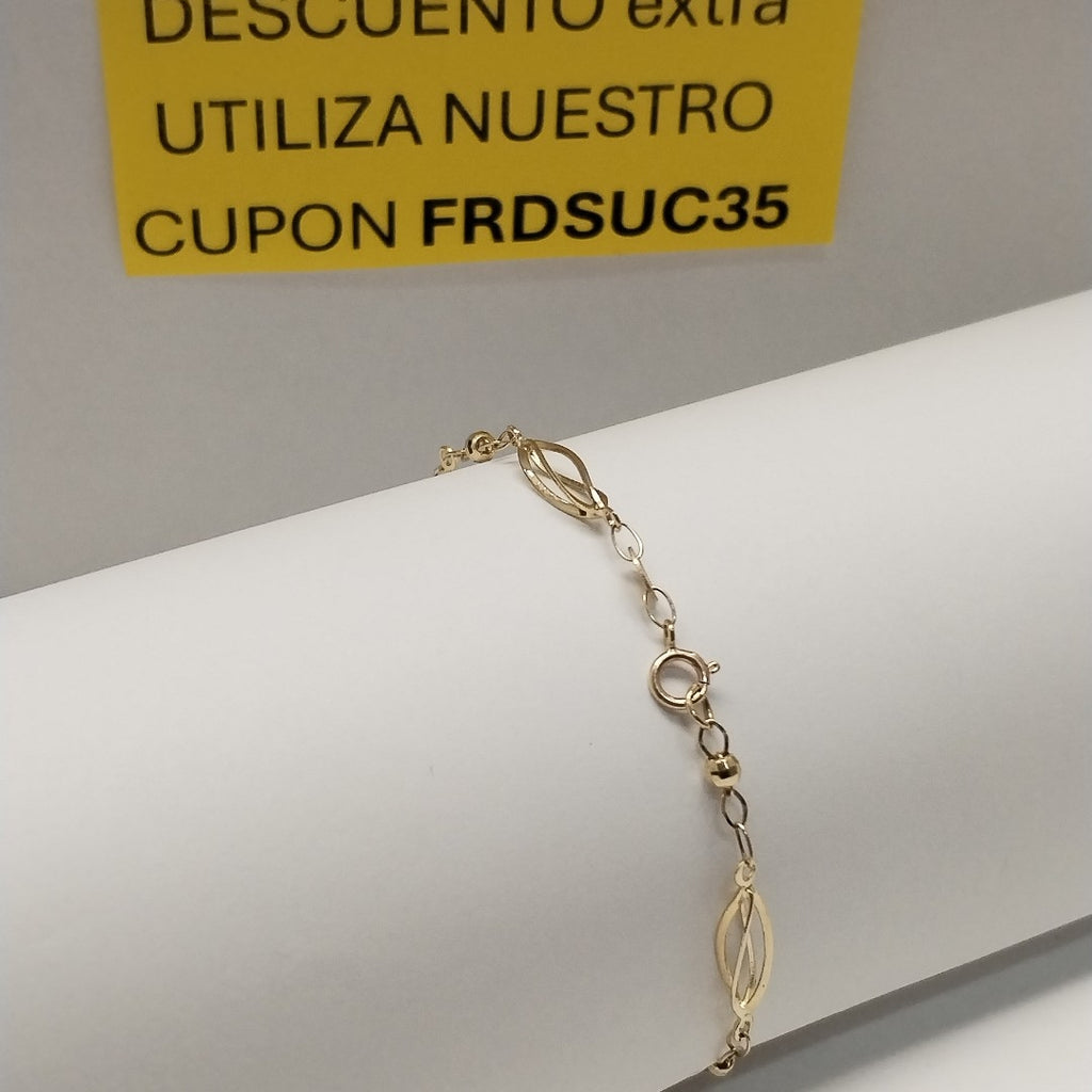 PULSERA ESPECIAL 14K 18 CM 2.1 GR (NUEVO)