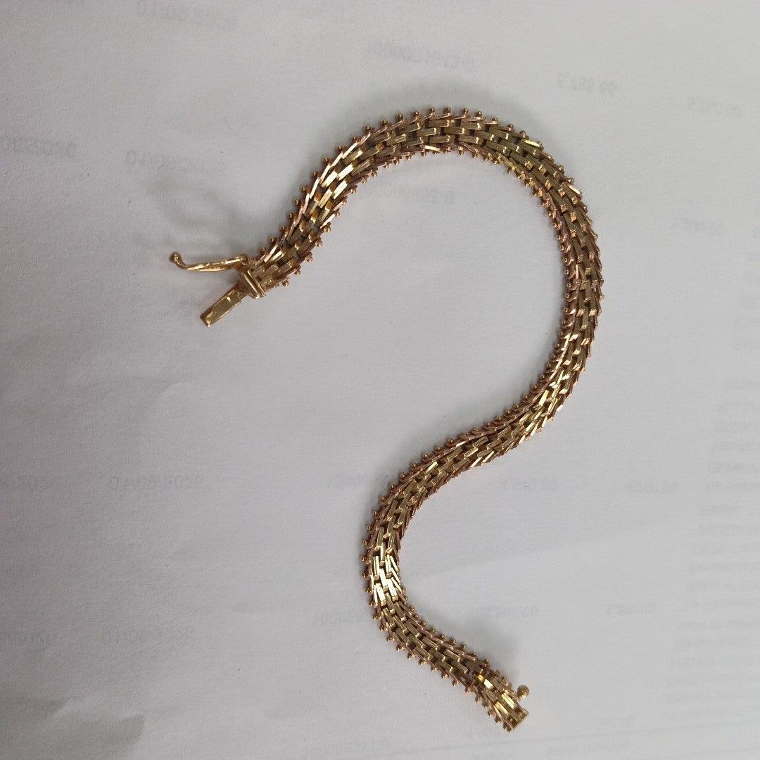 PULSERA ORO 14 K 14.8 GRMS (SEMINUEVO)