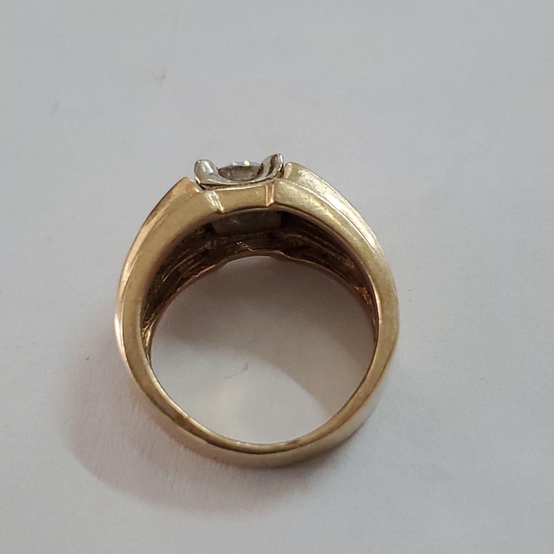 ANILLO ORO 14 K 9,60 GRMS (SEMINUEVO)
