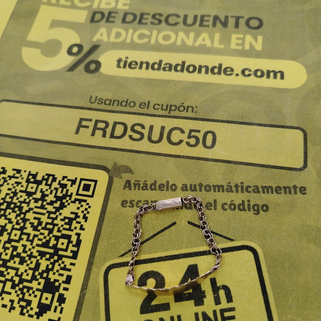 ESCLAVA ORO 10 K 3.3 GRMS (SEMINUEVO)