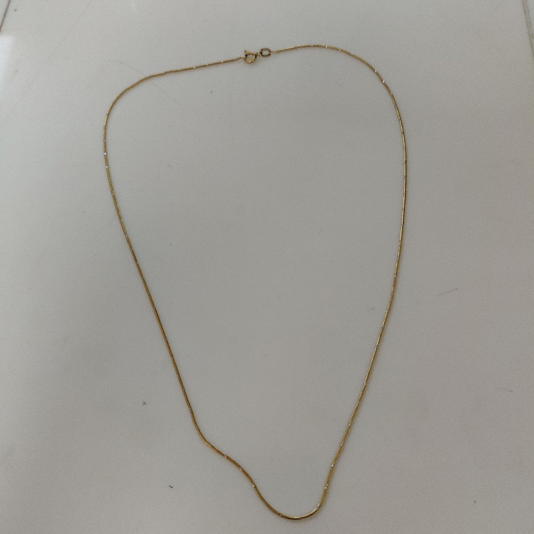 CADENA ORO 14 K 3.2 GRMS (SEMINUEVO)