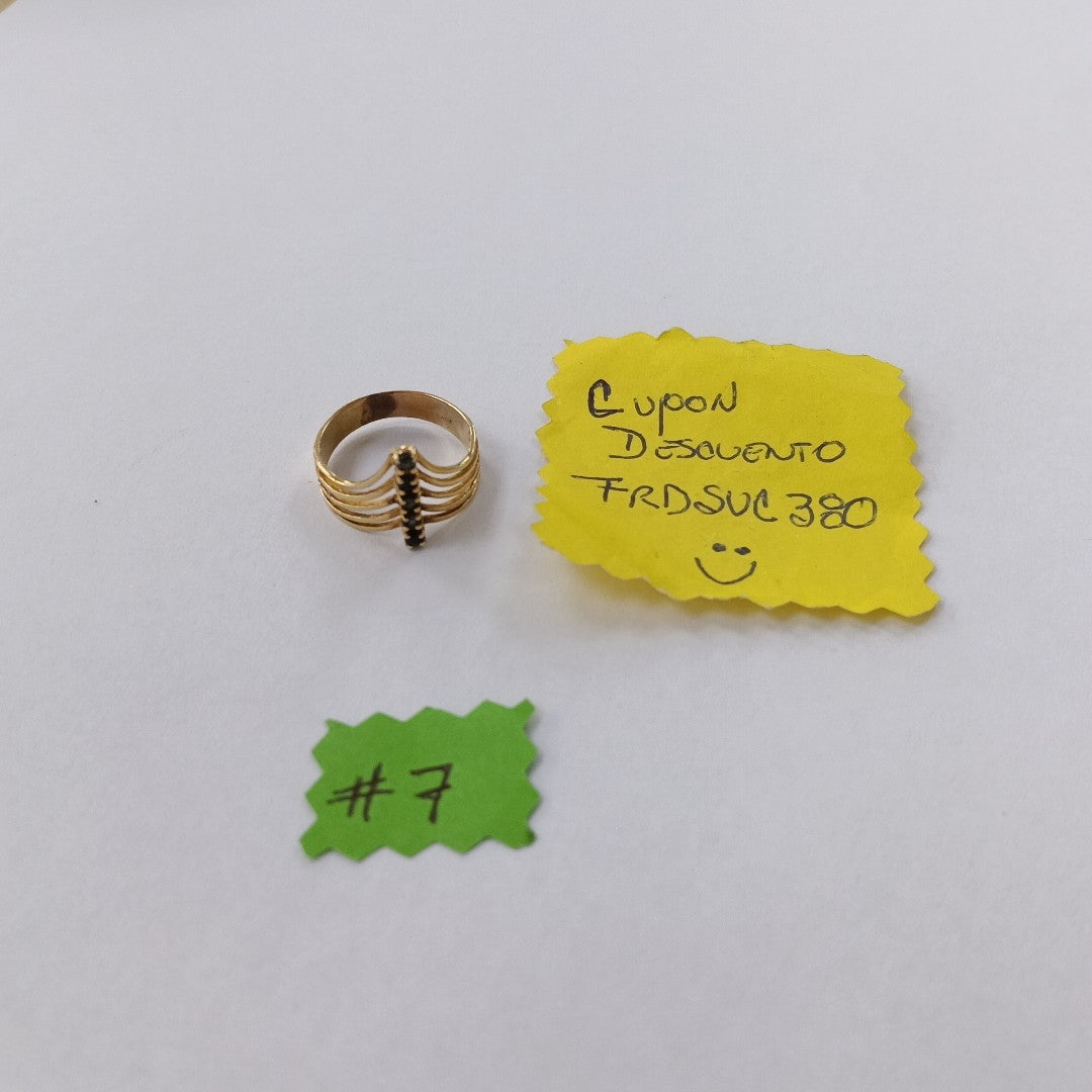 ANILLO ORO 10 K 2.4 GRMS (SEMINUEVO)