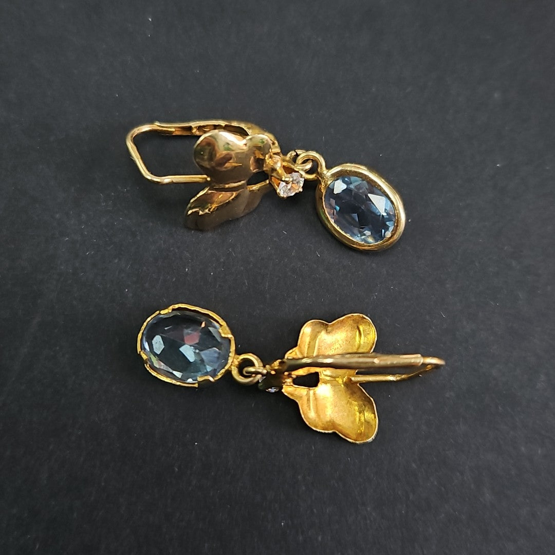 ARETES PAR ORO 10 K 2,10 GRMS (SEMINUEVO)