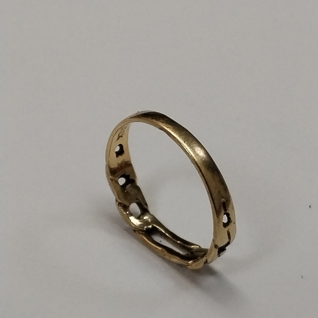 ANILLITO ORO 10 K 1,30 GRMS (SEMINUEVO)
