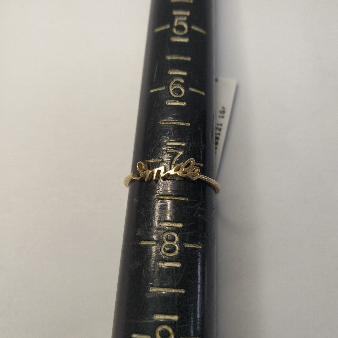 ANILLITO ORO 14 K 1 GRMS (SEMINUEVO)