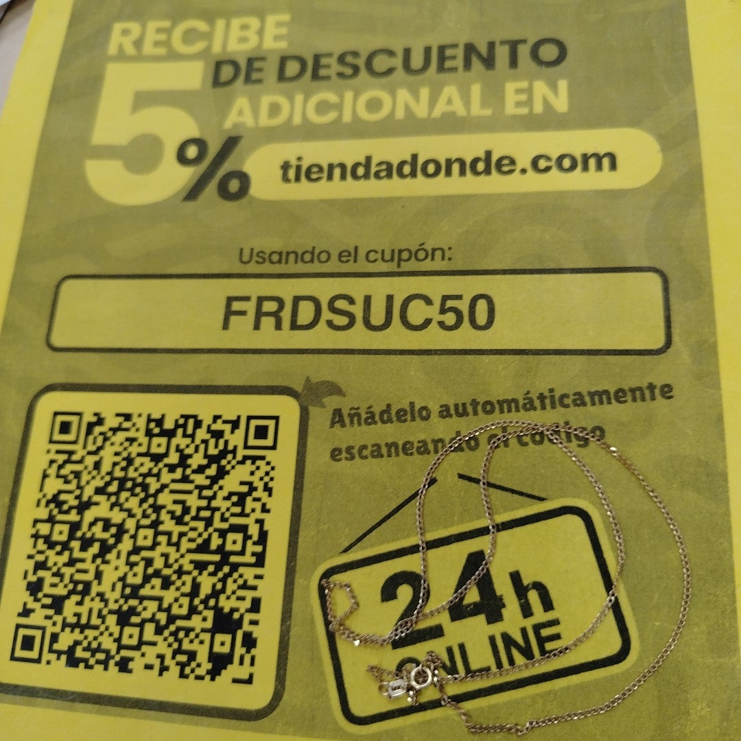 CADENA ORO 10 K 1 GRMS (SEMINUEVO)