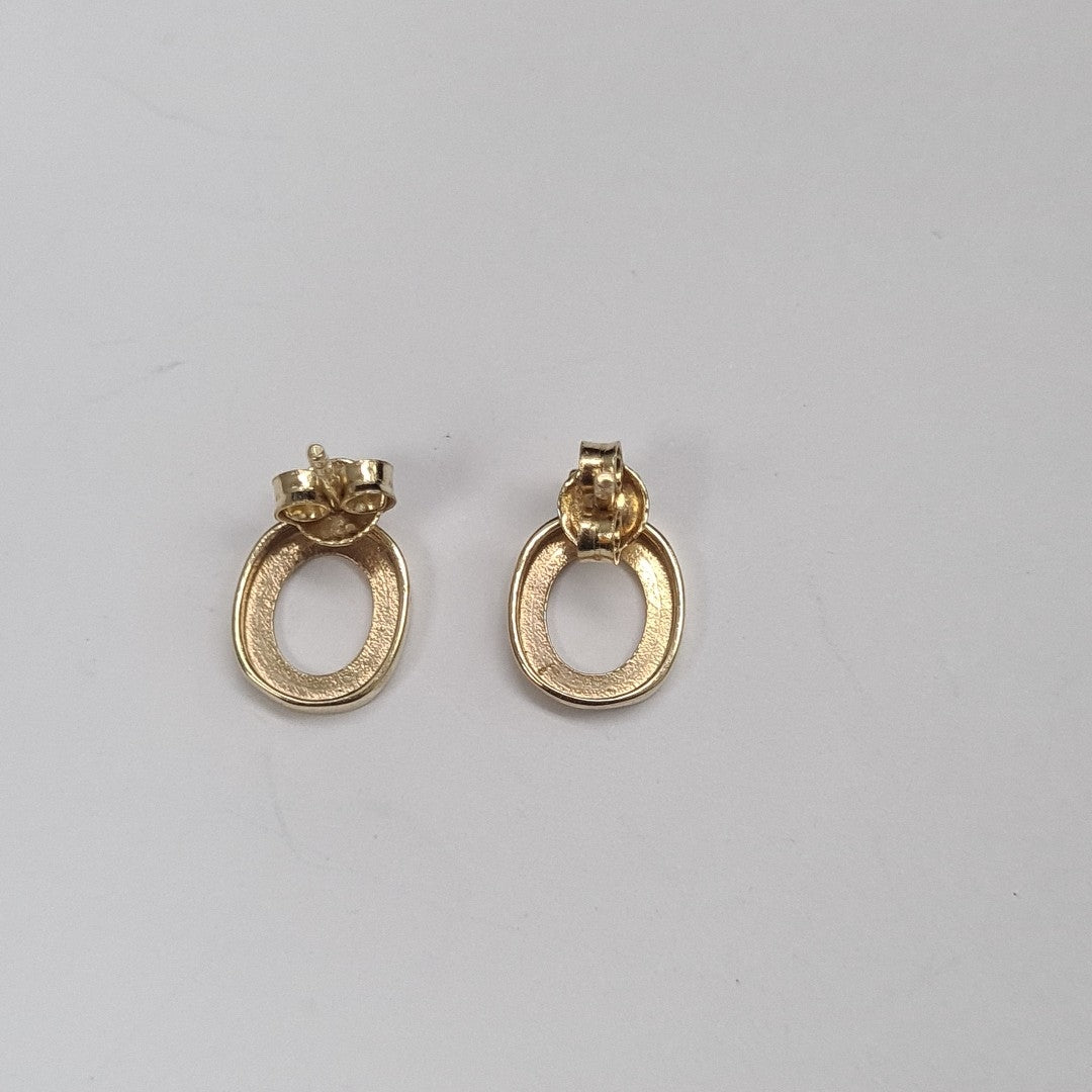 BROQUELES PAR ORO 14 K 1.7 GRMS (SEMINUEVO)