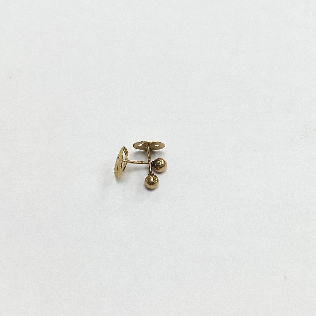 BROQUELES PAR ORO 14 K 0,30 GRMS (SEMINUEVO)