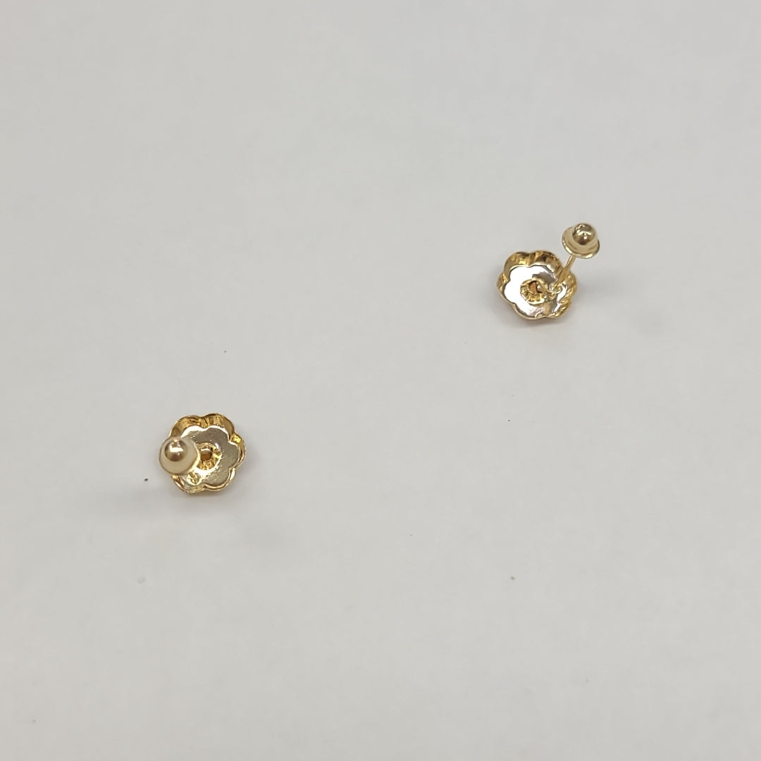 BROQUELES BROQUEL FIG FLOR C CIRCONIA 14K 0.2581 GR (NUEVO)