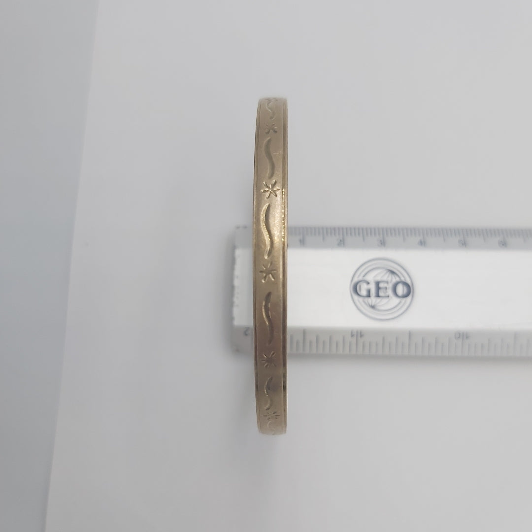 PULSERA RIGIDA ORO 8 K 8,30 GRMS (SEMINUEVO)