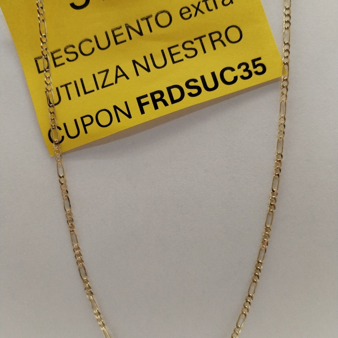 CADENA 3X1 14K 50 CM 4.6 GR (NUEVO)
