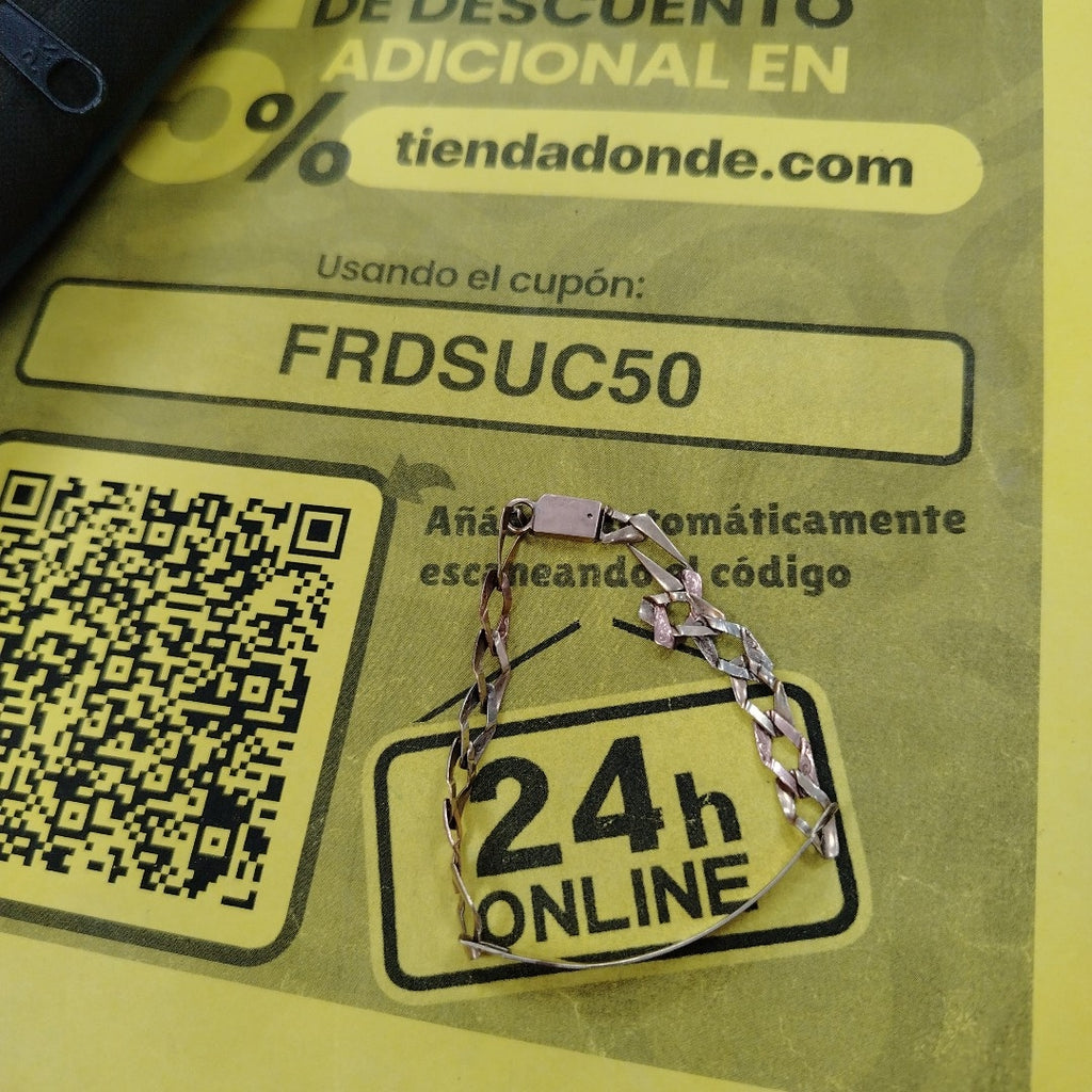 ESCLAVA ORO COMBINADO 10 K 7,30 GRMS (SEMINUEVO)