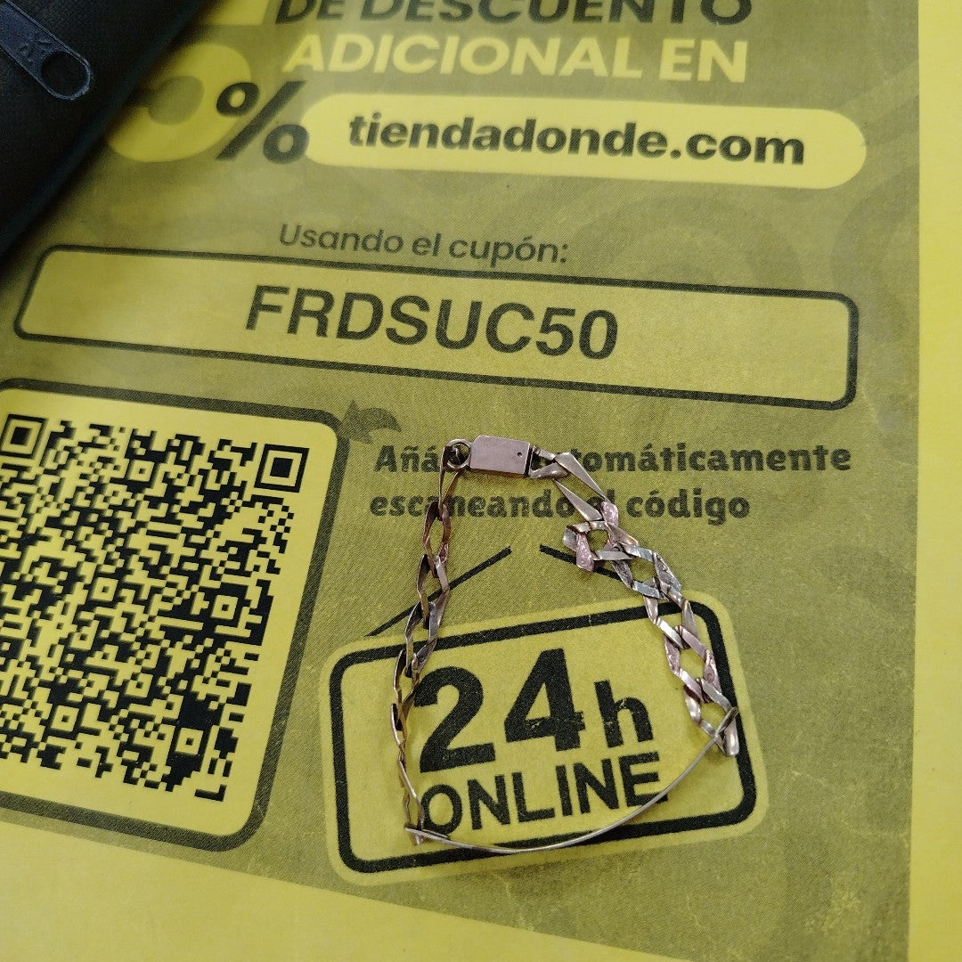 ESCLAVA ORO COMBINADO 10 K 7,30 GRMS (SEMINUEVO)