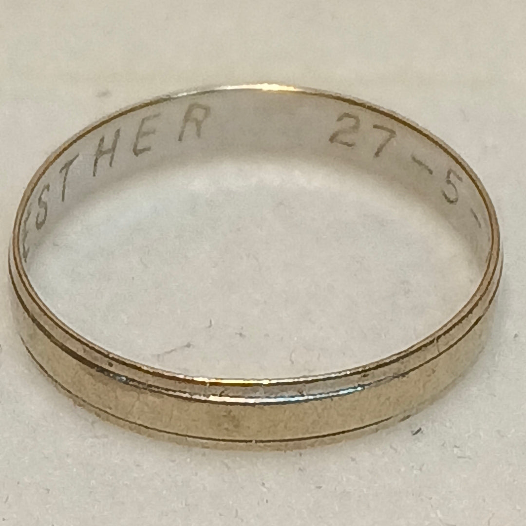ARGOLLA ORO 14 K 1.8 GRMS (SEMINUEVO)