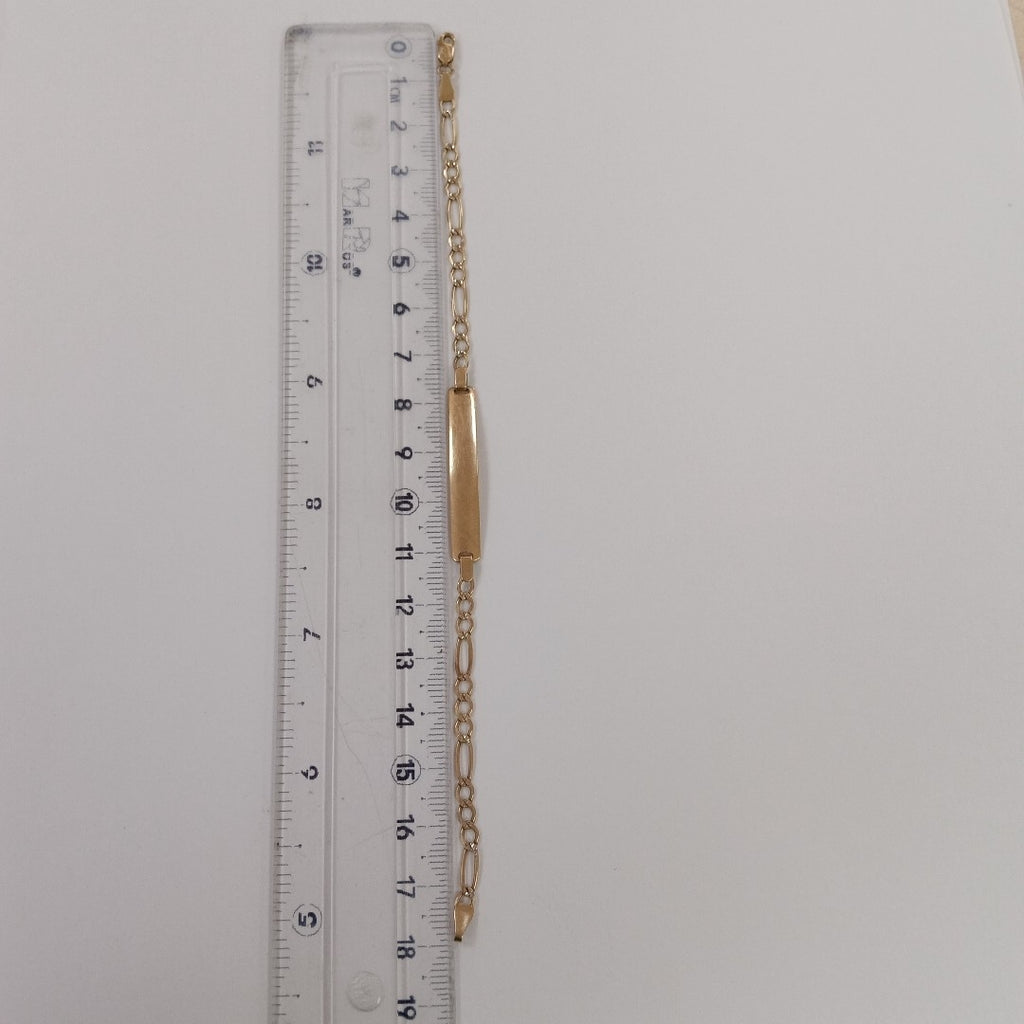 ESCLAVA ORO 10 K 3.3 GRMS (SEMINUEVO)