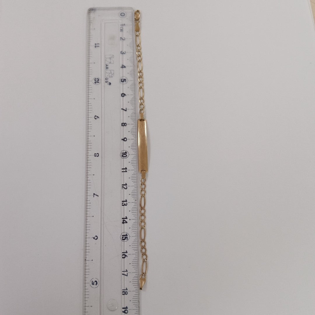 ESCLAVA ORO 10 K 3.3 GRMS (SEMINUEVO)