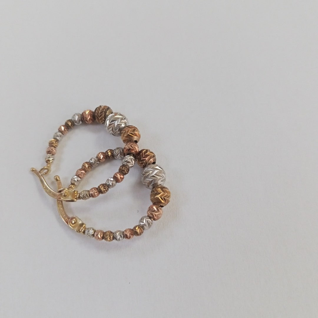 ARETES PAR ORO 10 K 2.6 GRMS (SEMINUEVO)