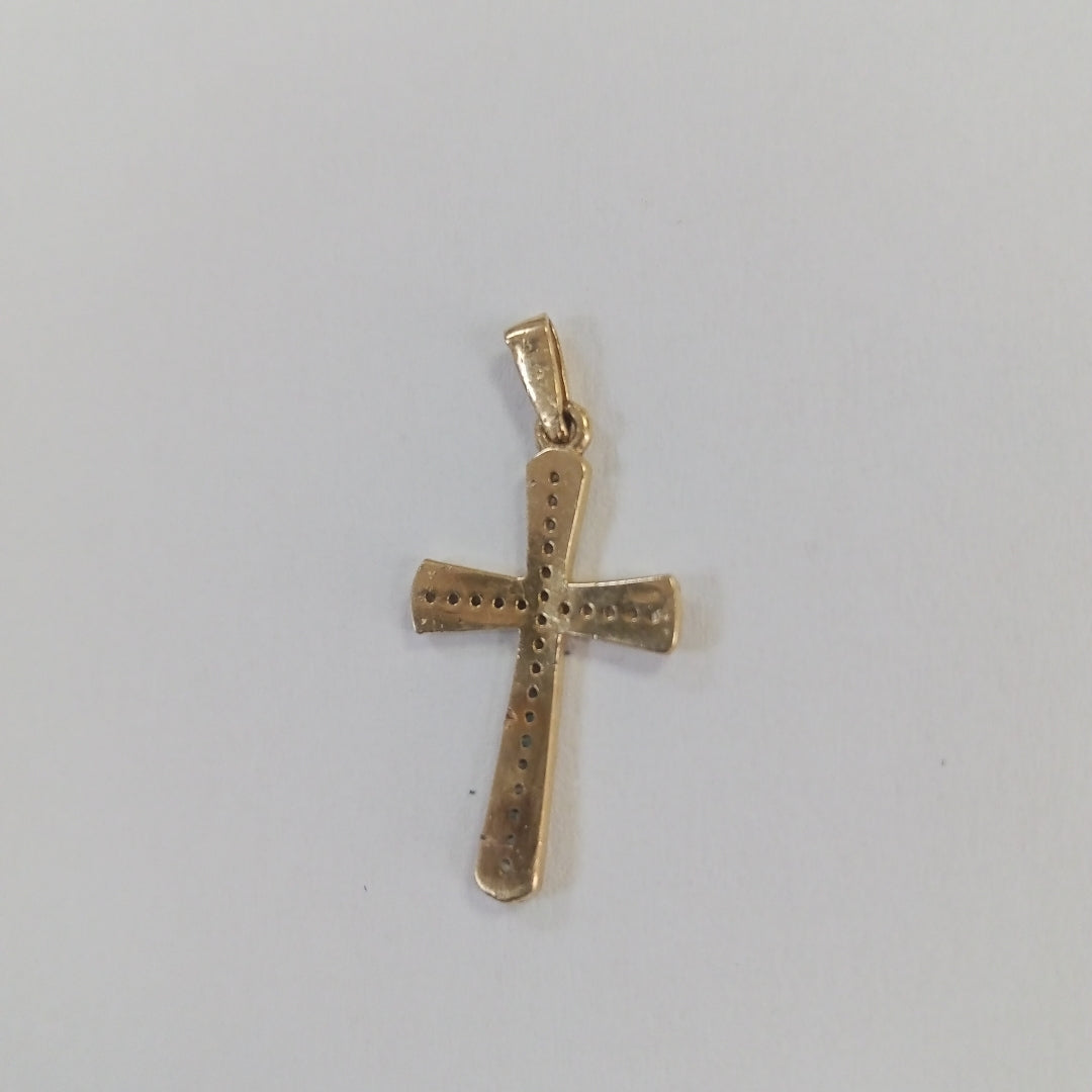 CRUZ, DIJE ORO 10 K 0.9 GRMS (SEMINUEVO)