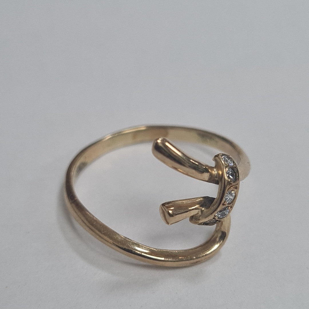 ANILLO ORO 14 K 2,10 GRMS (SEMINUEVO)