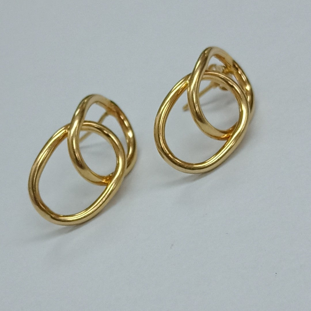 BROQUELES PAR ORO 14 K 4.6 GRMS (SEMINUEVO)