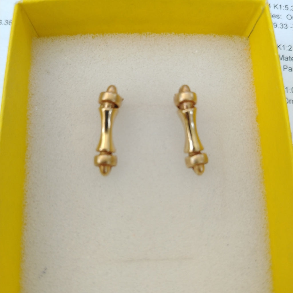 ARETES PAR ORO 14 K 2,00 GRMS (SEMINUEVO)