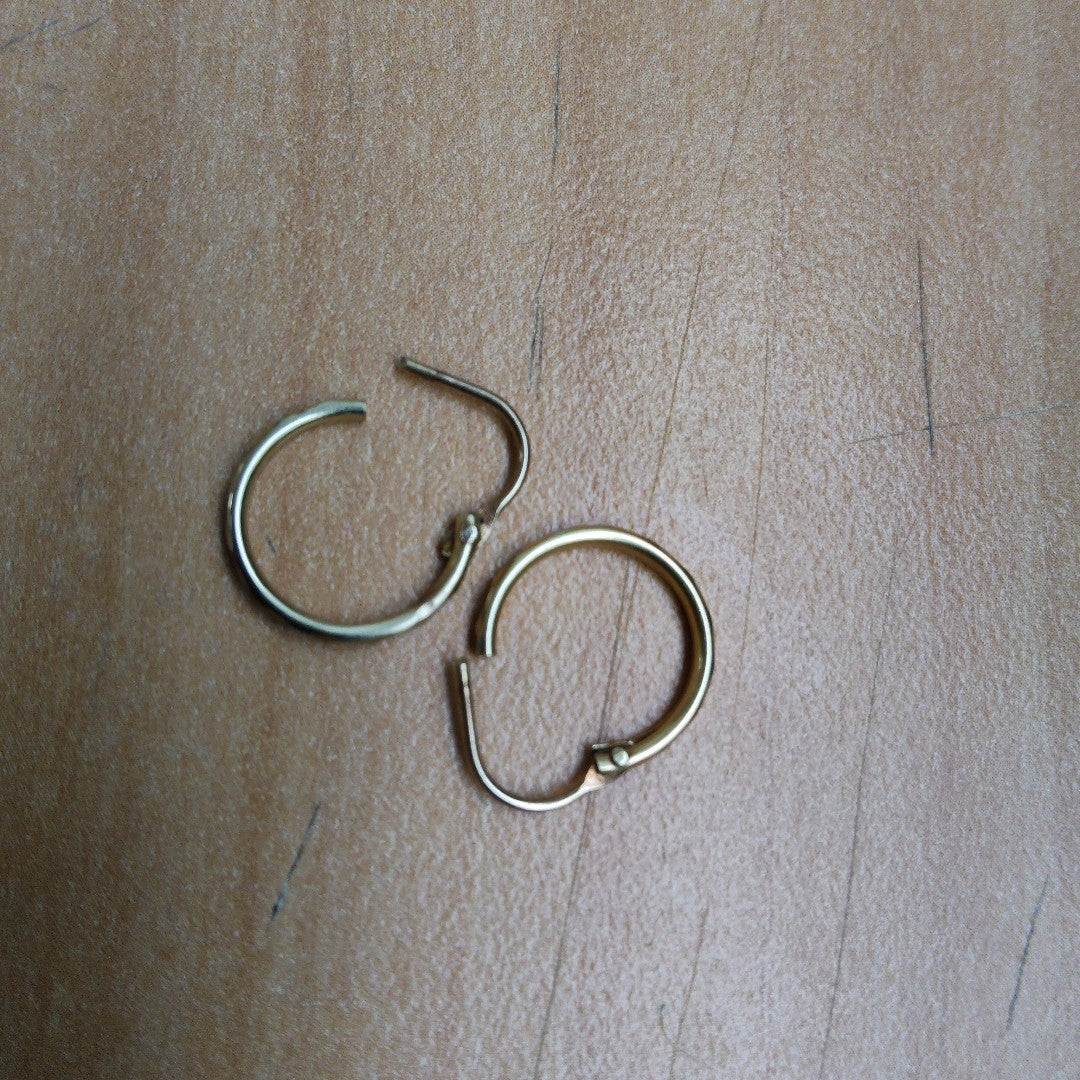 ARRACADAS PAR ORO 10 K 0.7 GRMS (SEMINUEVO)