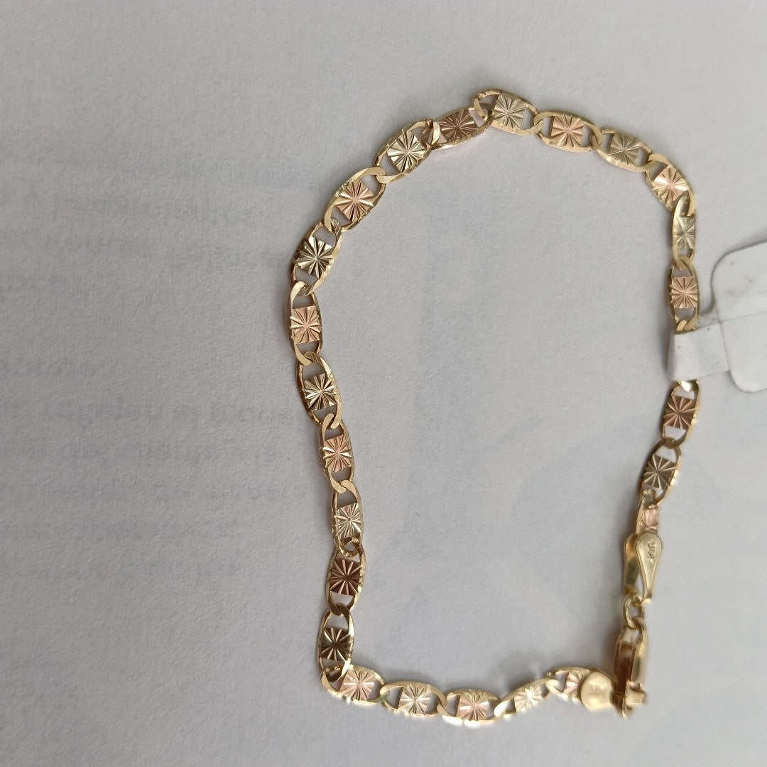 PULSERA GUCHI 14K 18 CM 2.9 GR (NUEVO)