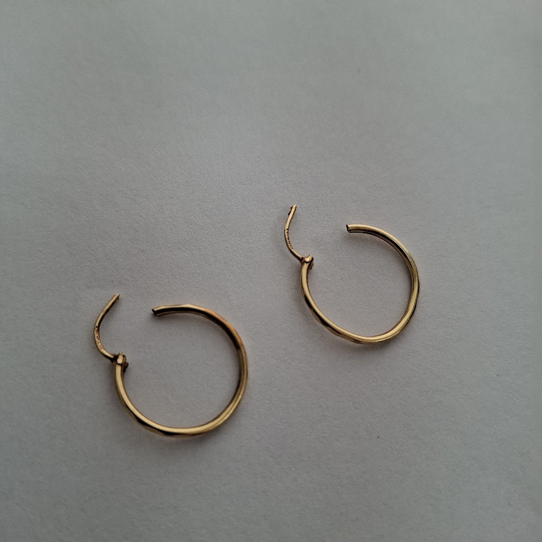 ARRACADAS PAR ORO 14 K 1.3 GRMS (SEMINUEVO)