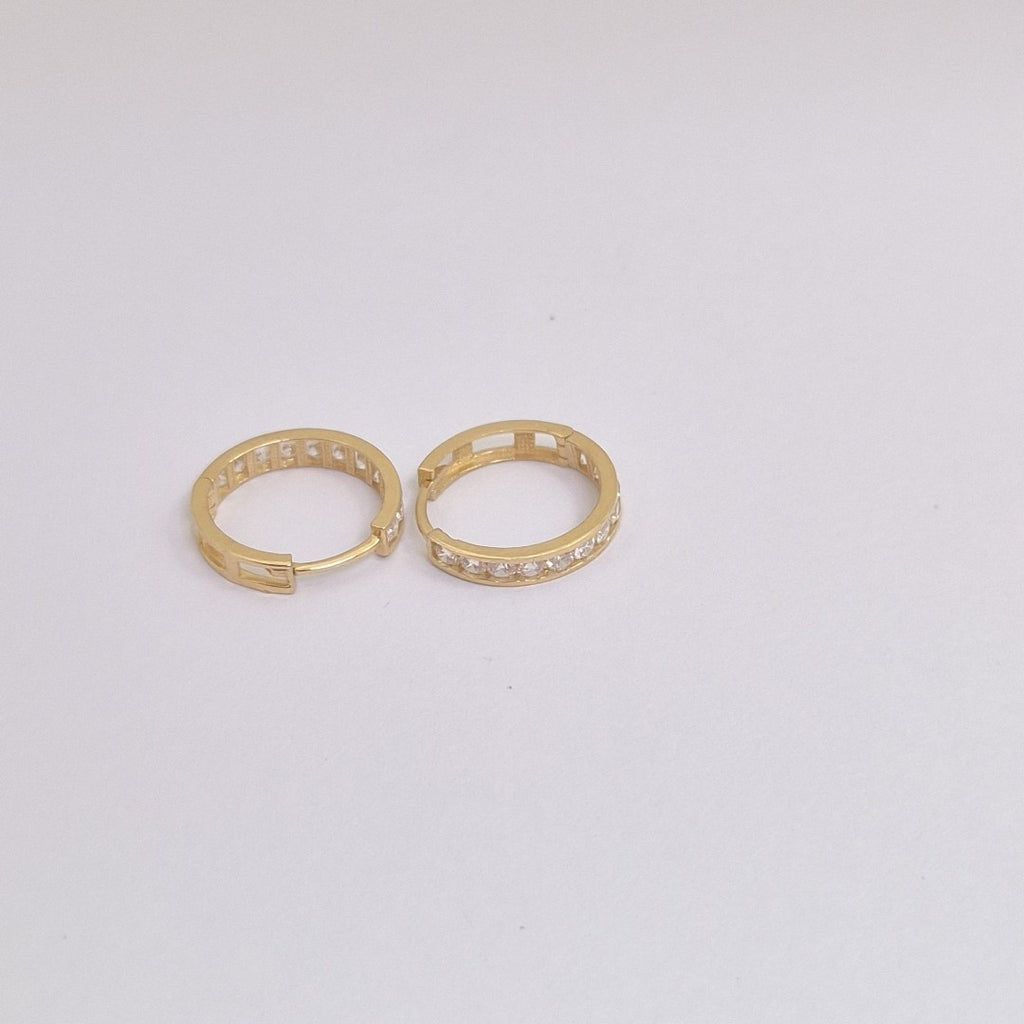 ARRACADAS PAR ORO 10 K 1.5 GRMS (SEMINUEVO)