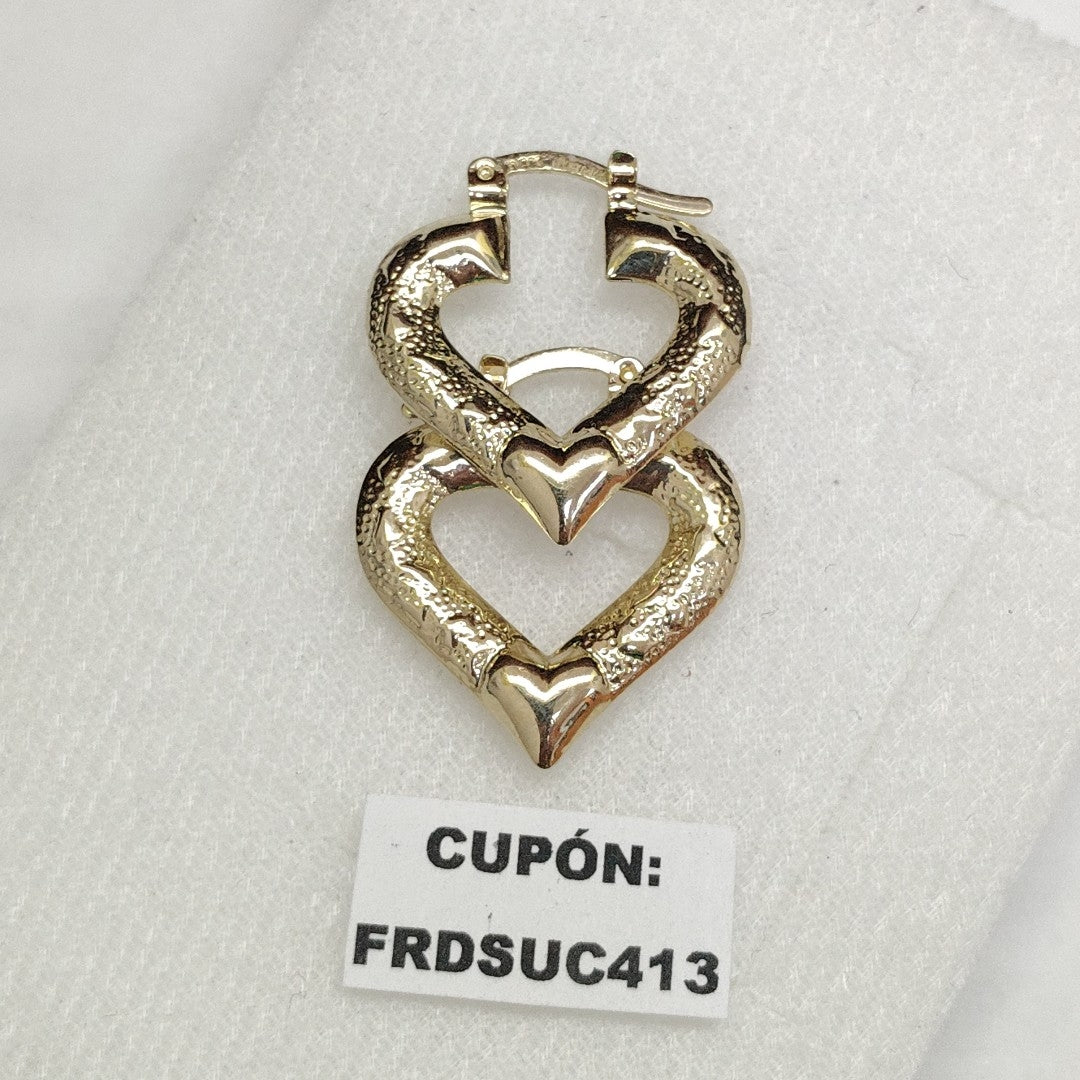 ARETES ARRACADAS 14K 1.8 GR (NUEVO)