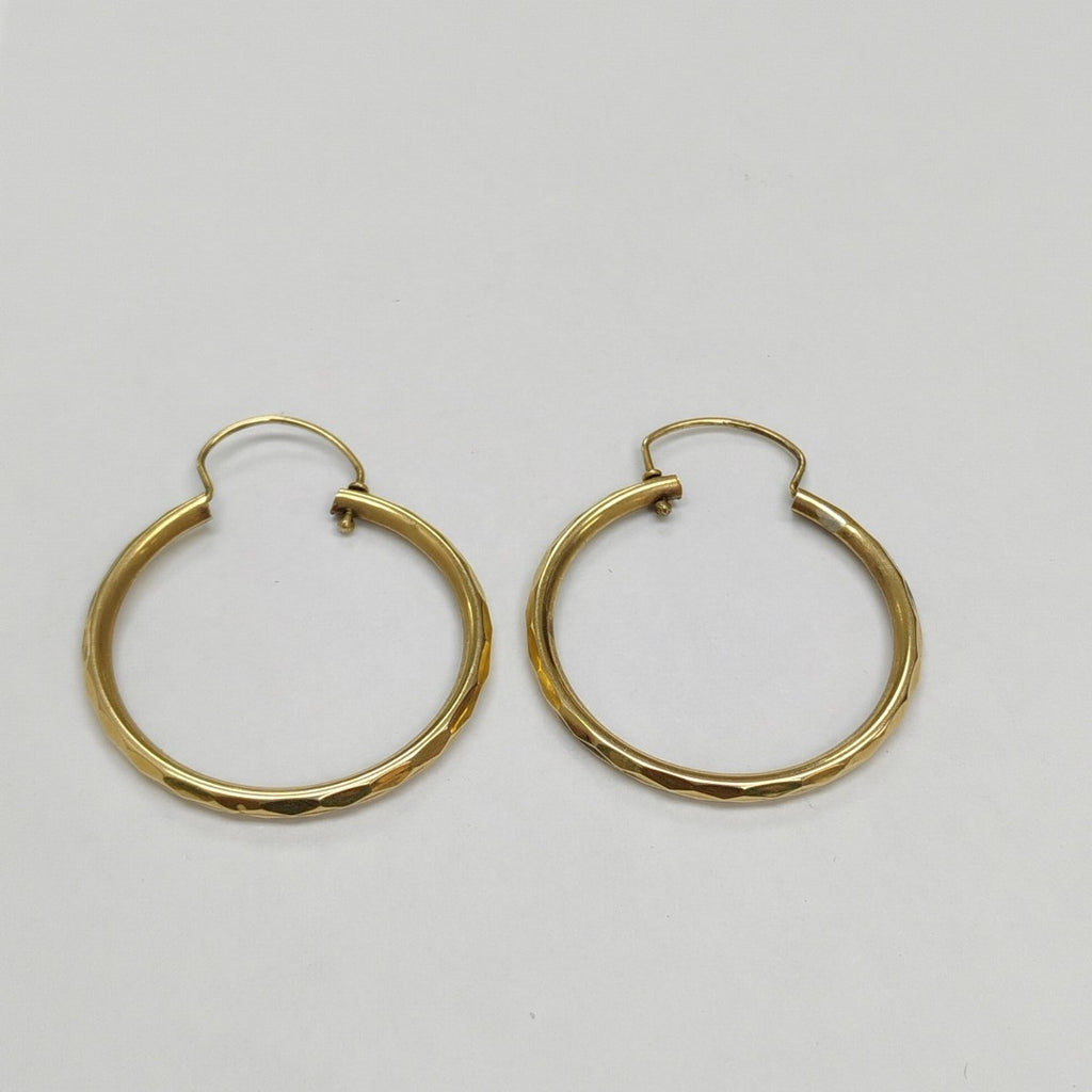 ARRACADAS PAR ORO 14 K 2.8 GRMS (SEMINUEVO)