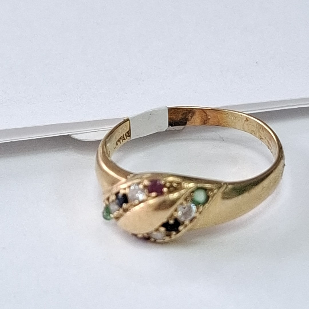 ANILLO ORO 14 K 2,70 GRMS (SEMINUEVO)