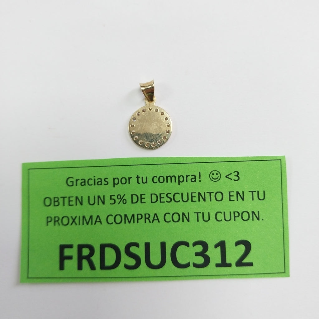 MEDALLA PERSONAL ORO 10 K 0.7 GRMS (SEMINUEVO)