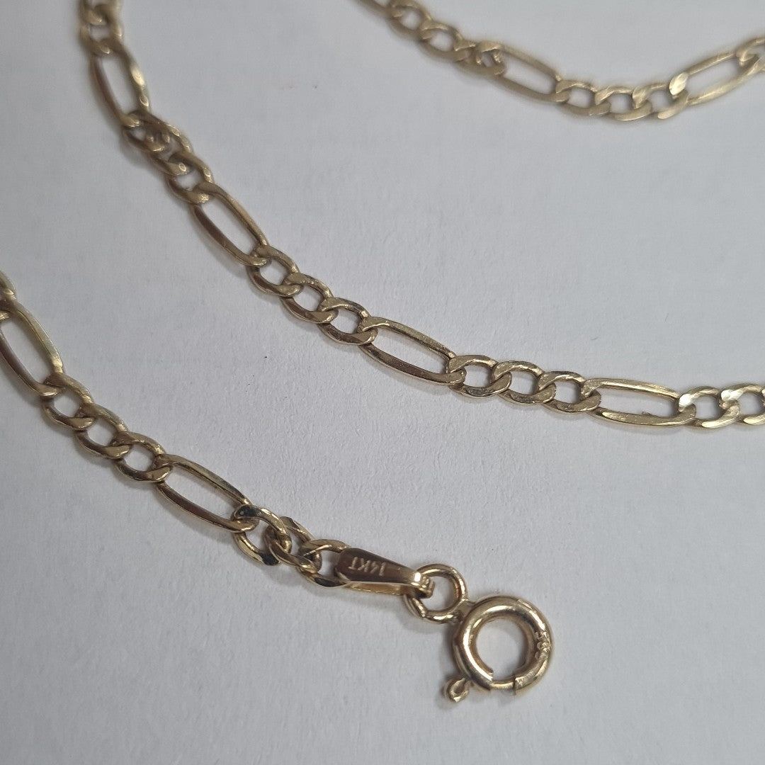 CADENA ORO 14 K 1.8 GRMS (SEMINUEVO)