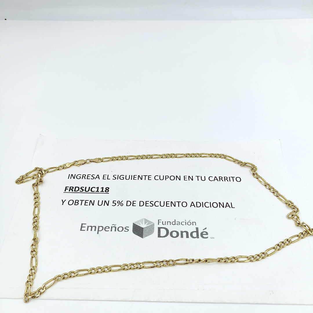 CADENA ORO 14 K 23.3 GRMS (SEMINUEVO)