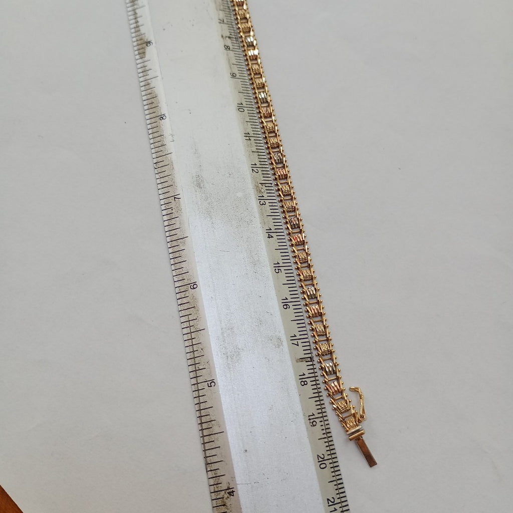 PULSERA ORO 14 K 9.4 GRMS (SEMINUEVO)