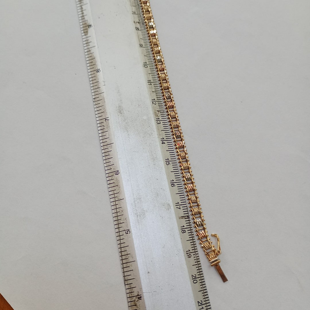 PULSERA ORO 14 K 9.4 GRMS (SEMINUEVO)