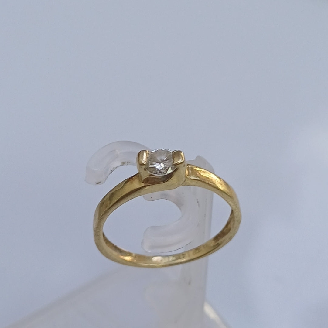 ANILLITO ORO 14 K 1.3 GRMS (SEMINUEVO)