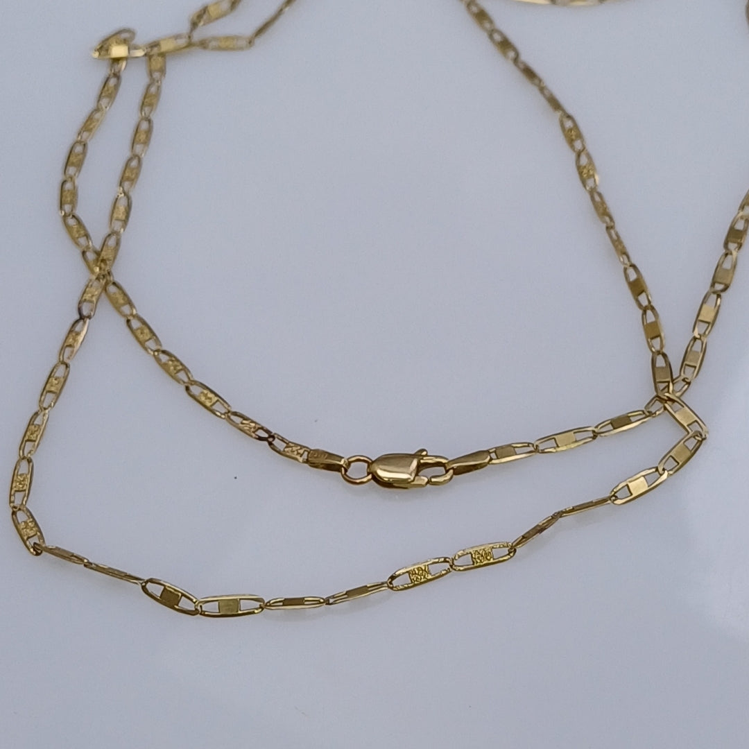 CADENA ORO 14 K 5.2 GRMS (SEMINUEVO)