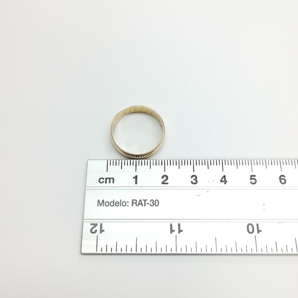ARGOLLA ORO 18 K 3.3 GRMS (SEMINUEVO)