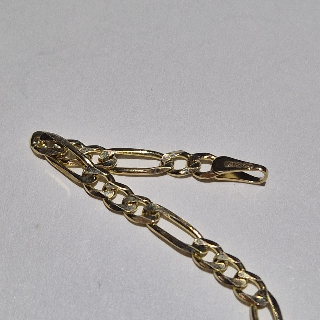 PULSERAS 3X1 ORO 14K 21 CM 3.3 GR (NUEVO)