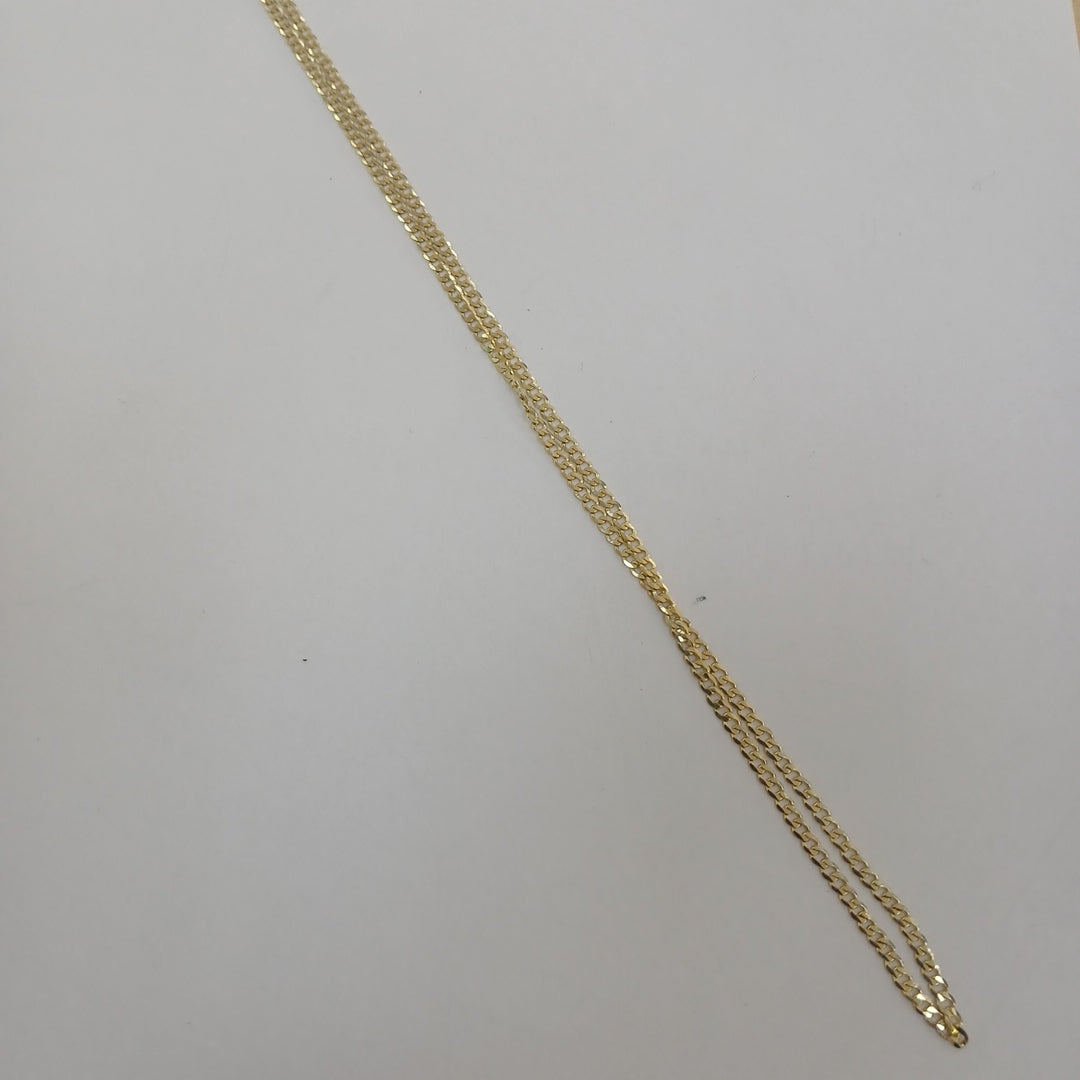CADENA BARBADA 10K 50 CM 4.4 GR (NUEVO)