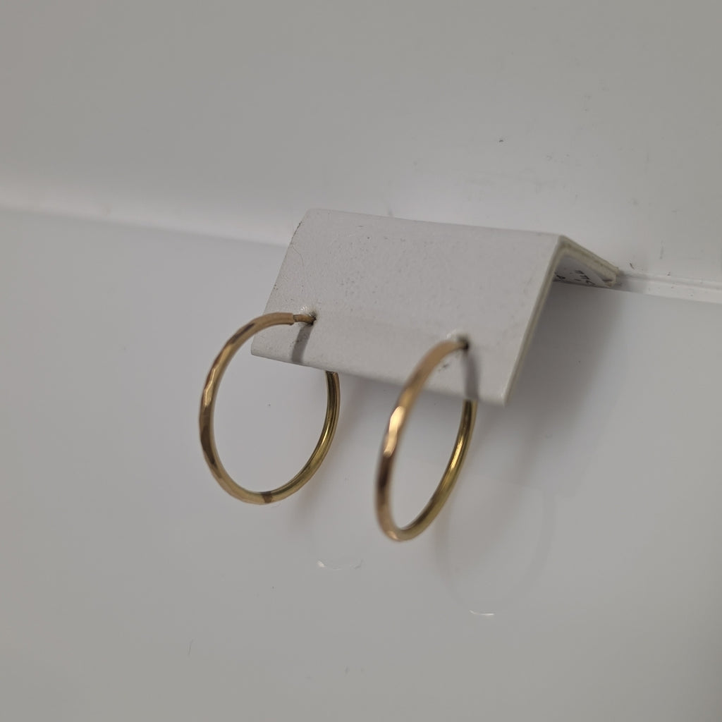 ARRACADAS PAR ORO 14 K 1.3 GRMS (SEMINUEVO)