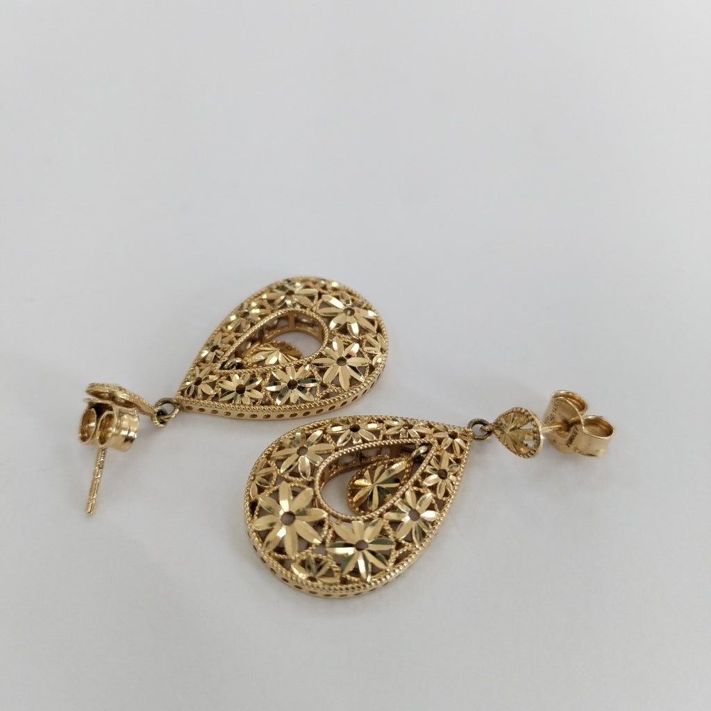 BROQUELES PAR ORO 14 K 4.6 GRMS (SEMINUEVO)