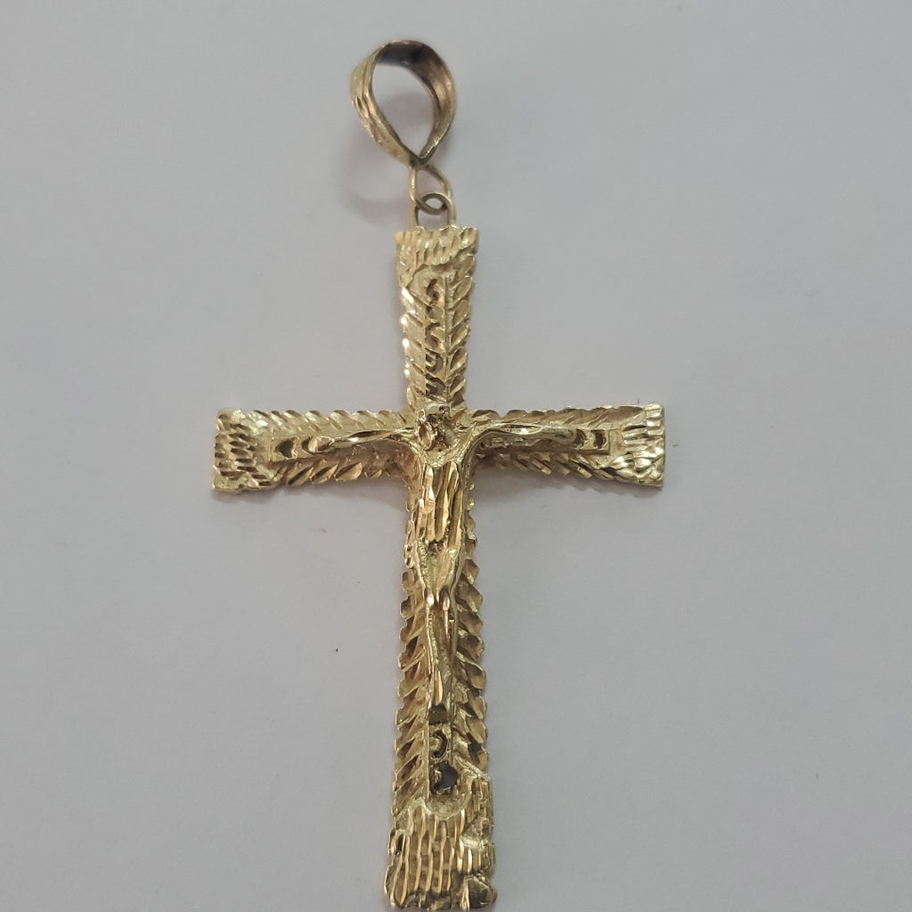 CRUCIFIJO ORO 10 K 16.2 GRMS (SEMINUEVO)