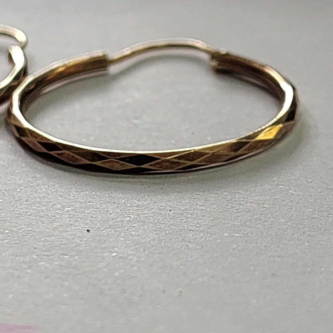 ARRACADAS PAR ORO 14 K 1.8 GRMS (SEMINUEVO)