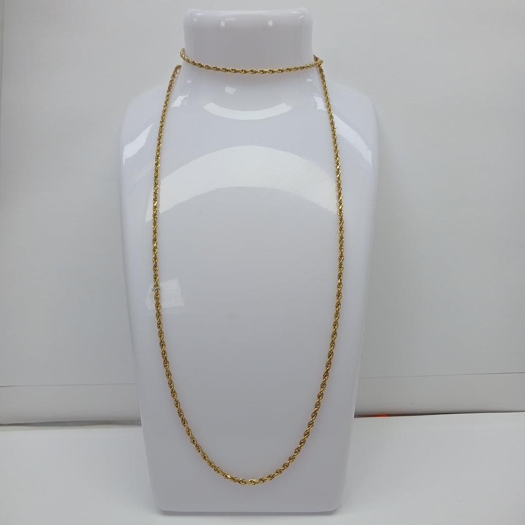 CADENA ORO 14 K 9 GRMS (SEMINUEVO)