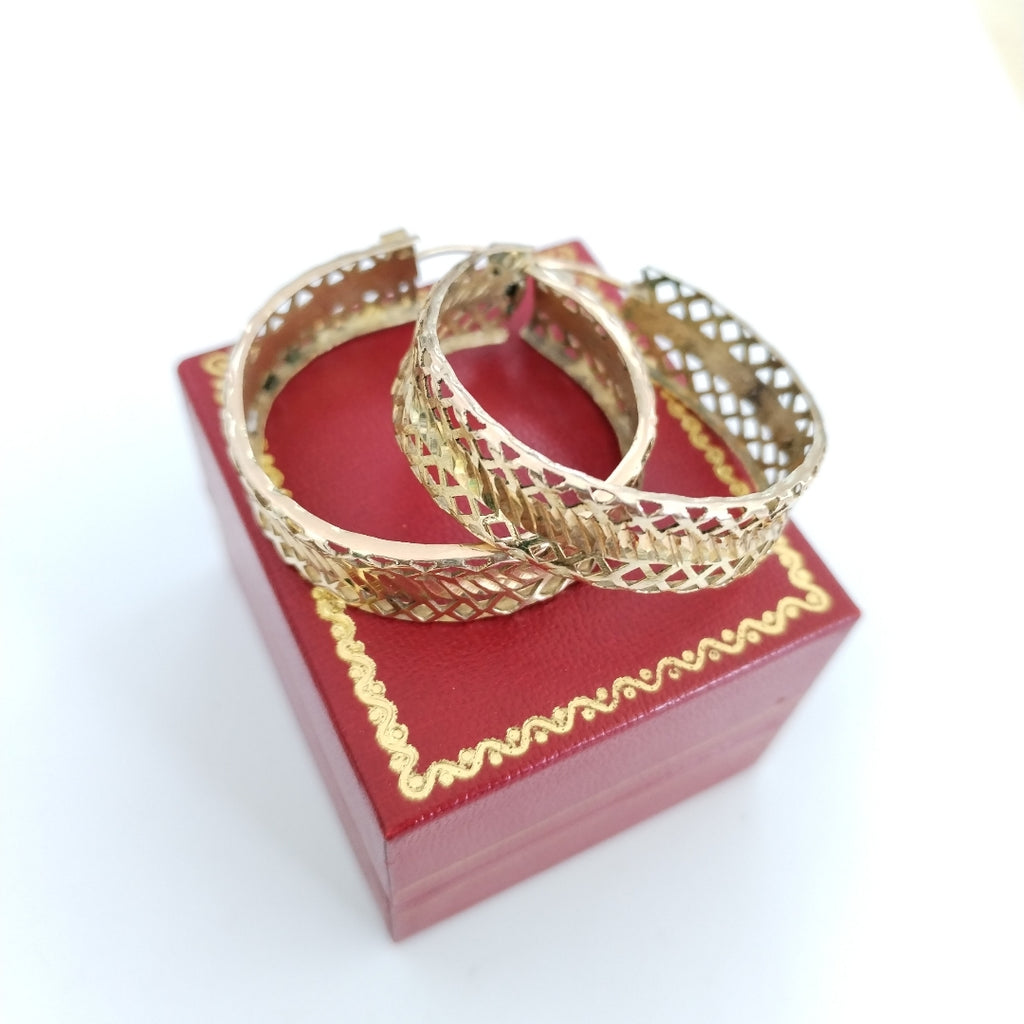 ARRACADAS PAR ORO 10 K 7,60 GRMS (SEMINUEVO)