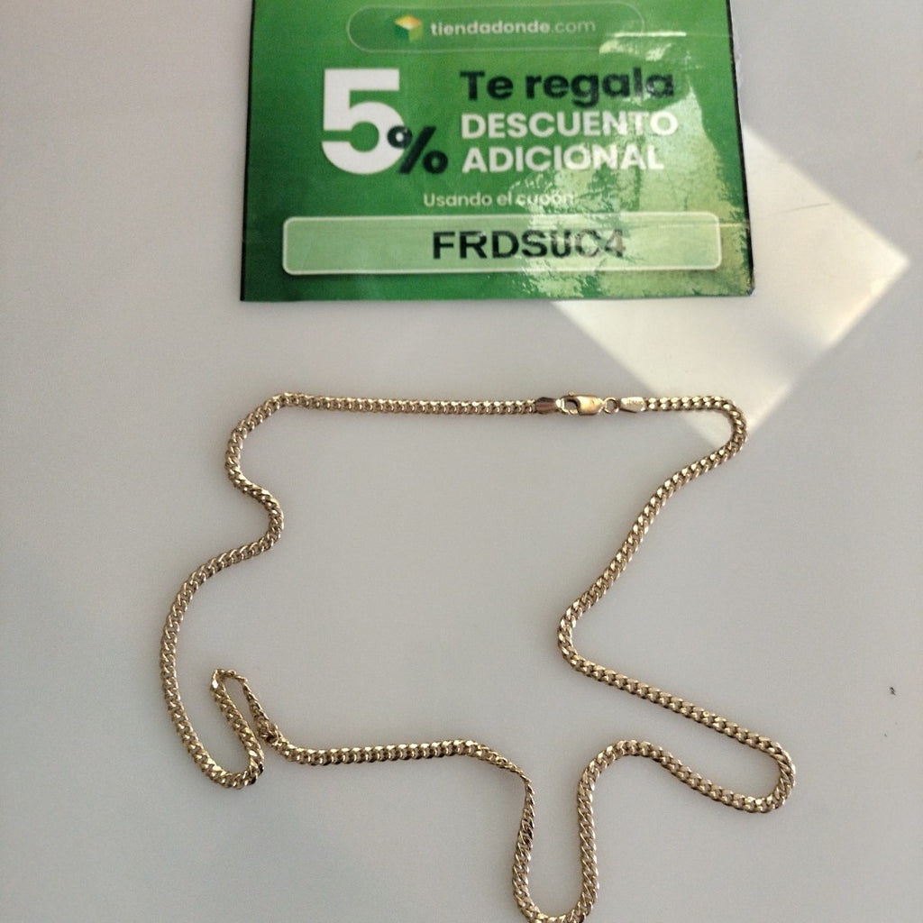 CADENA ORO 14 K 5 GRMS (SEMINUEVO)
