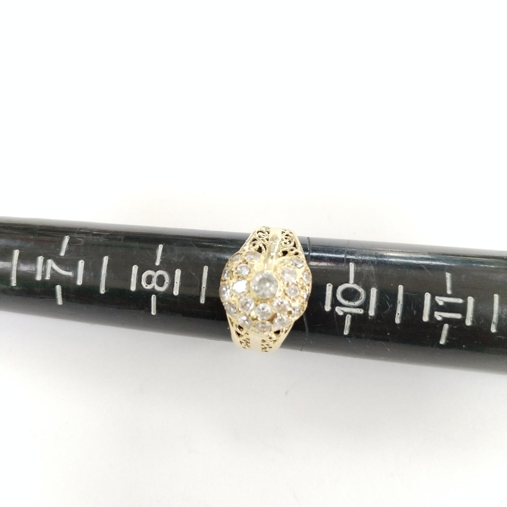 ANILLO ORO 14 K 4,10 GRMS (SEMINUEVO)